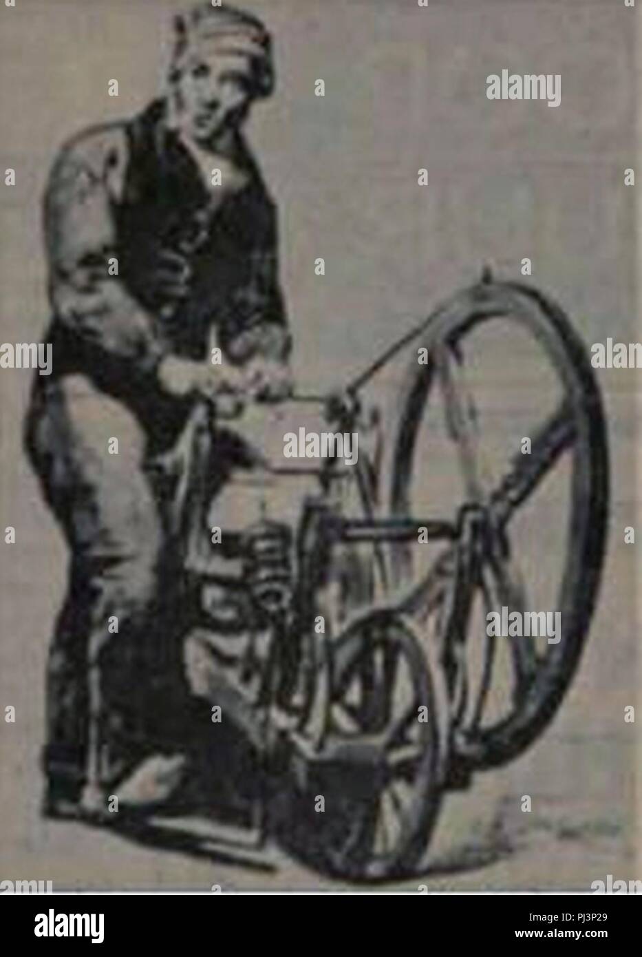 Bart de scharensliep porta Ensing gen. Foto Stock