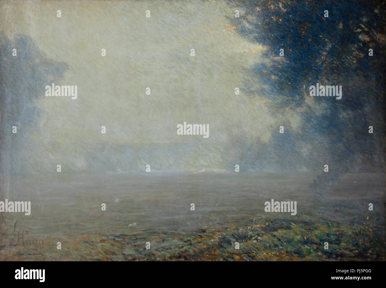 Axel Fahlcrantz, Haga, signerad. Foto Stock