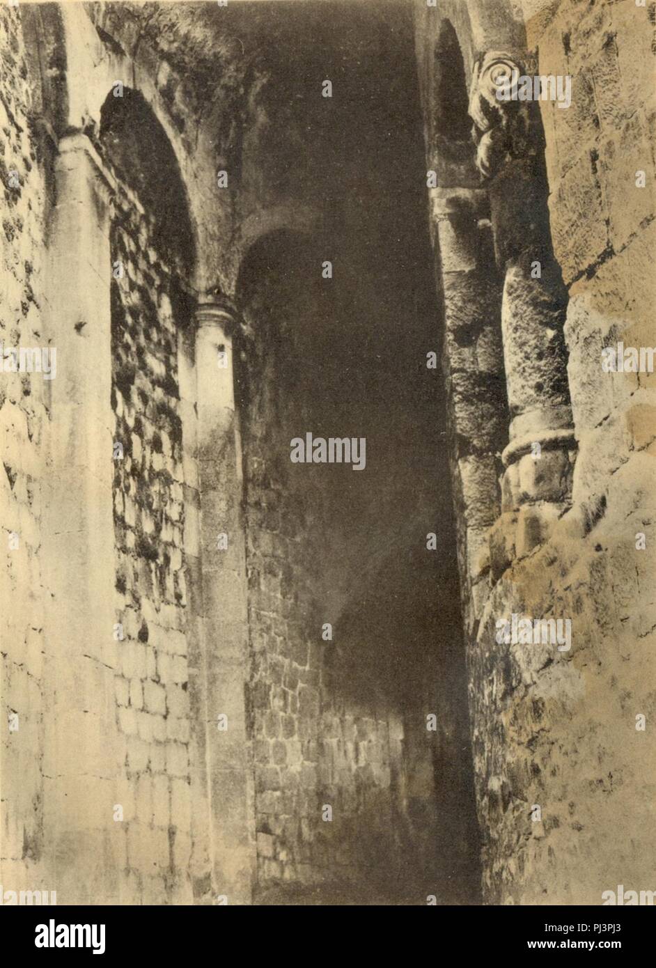 Cattedrale di Bana. Ekvtime takaishvili expedition 1902 (7). Foto Stock