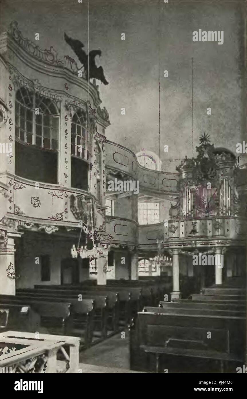 Bad Carlsruhe Evangelische Kirche 2. Foto Stock