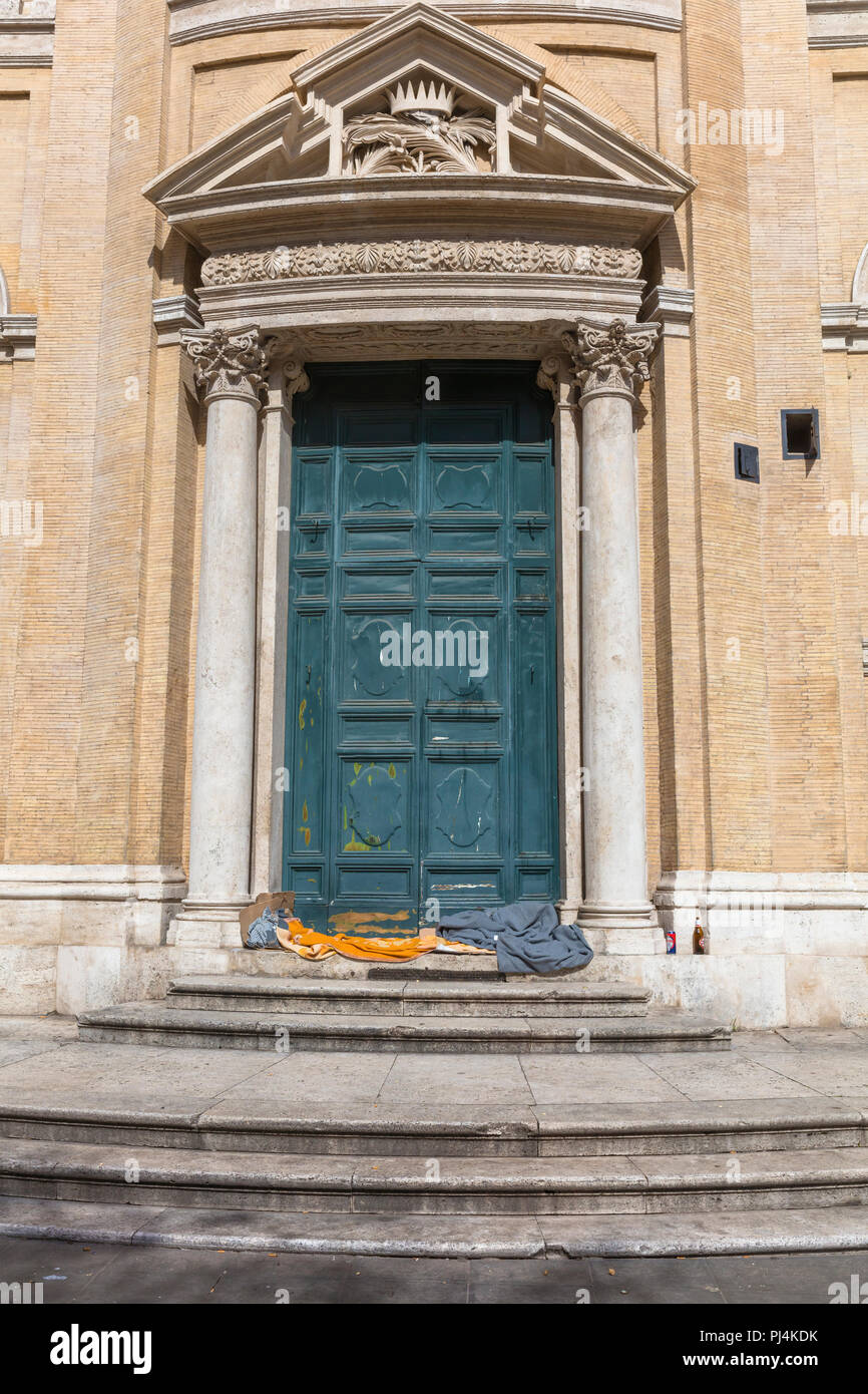 Portale dell'oratorio dei Filippini, l Oratorio di San Filippo Neri, Roma, lazio, Italy Foto Stock