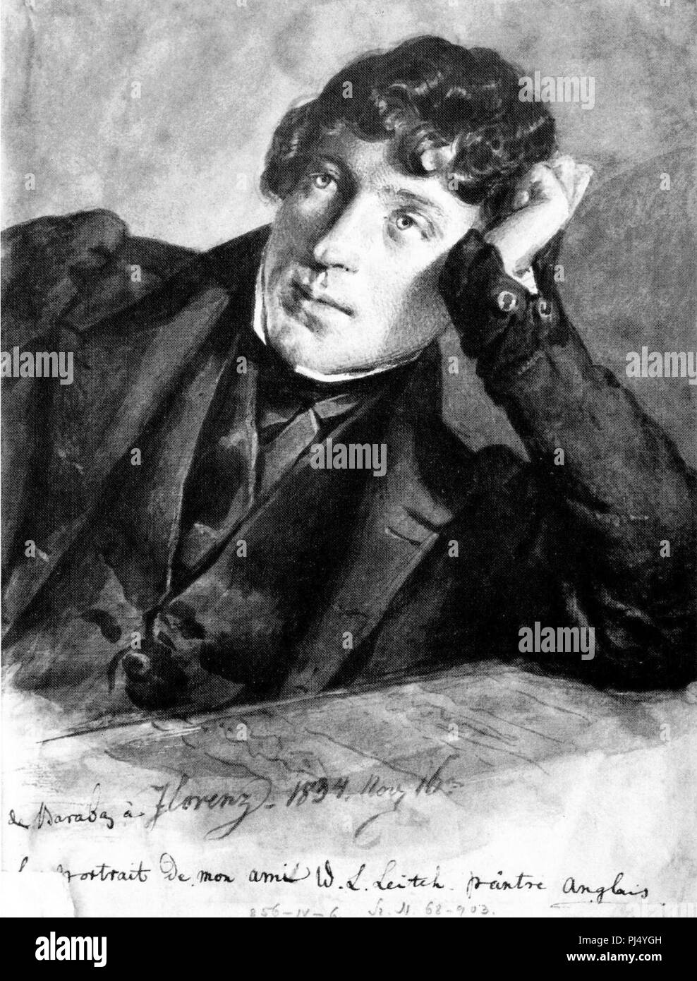 Barabás William Leighton Leitch. Foto Stock Barabás William Leighton Leitch. Foto Stock