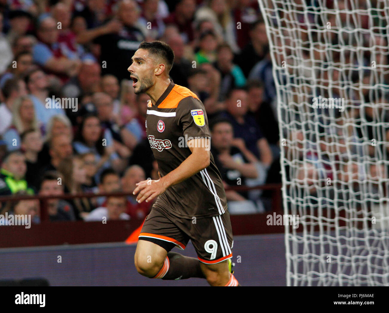 Aston Villa v Brentford FC Foto Stock