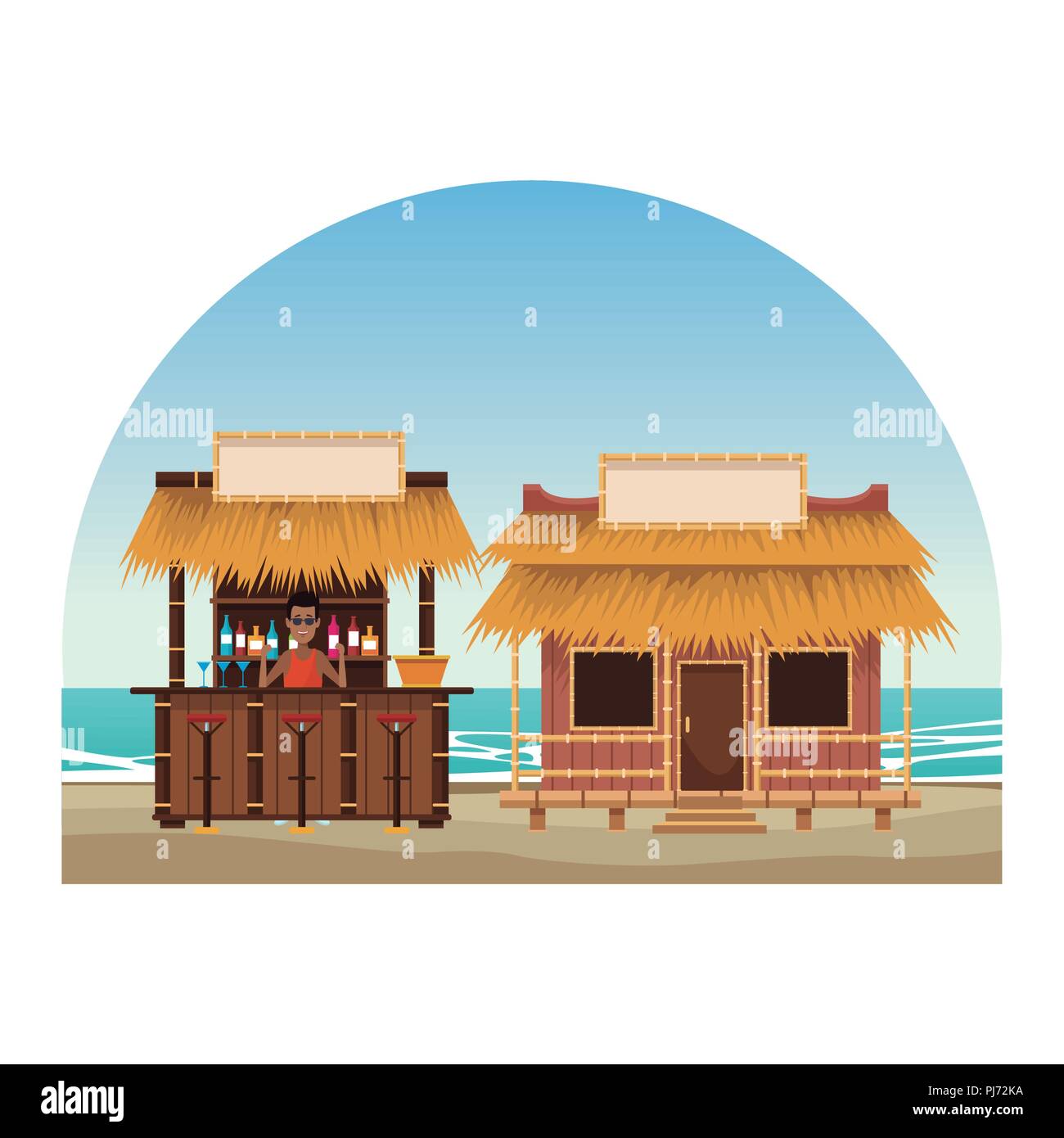 chiosco bar spiaggia affitto spagna