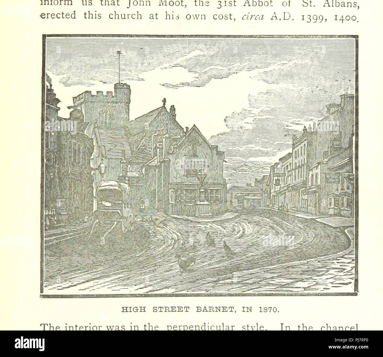 Immagine dalla pagina 25 di 'Cowing Guida per Chipping Barnet e quartiere essendo una vista ingrandita e l'edizione illustrata del "i visitatori' Handbook, " 1875 " . Foto Stock