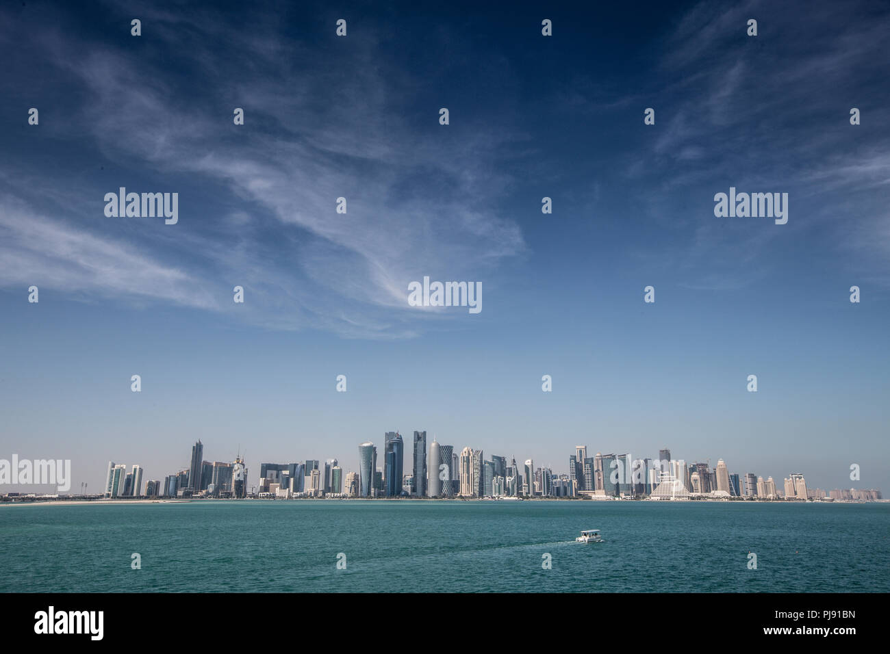 Doha, Qatar Foto Stock