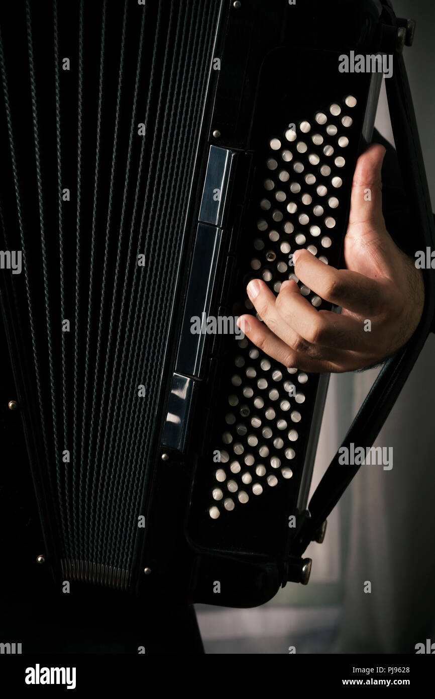 Suonare la fisarmonica immagini e fotografie stock ad alta risoluzione