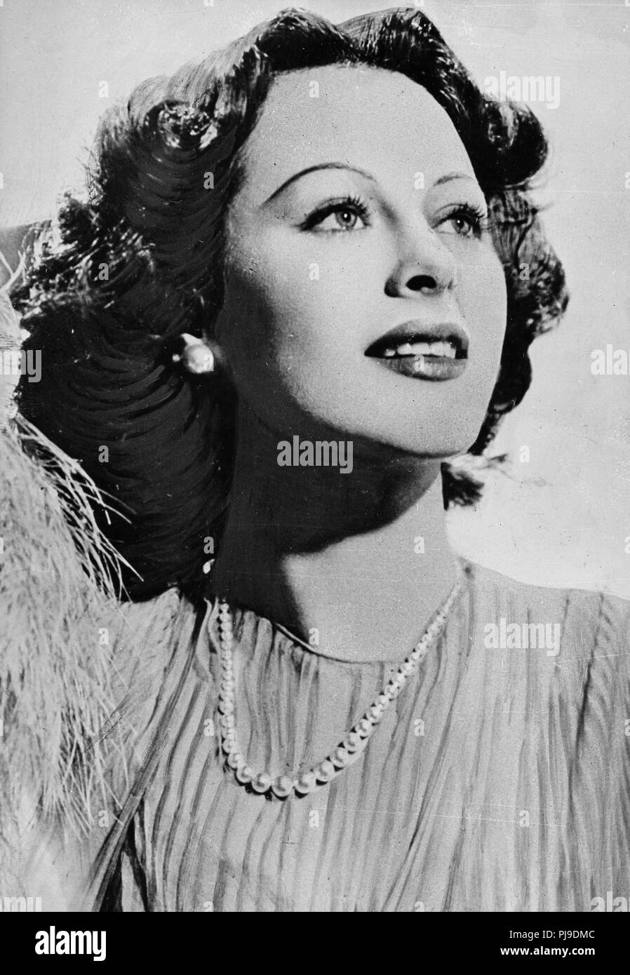 Hedy Lamarr, 30s Foto Stock