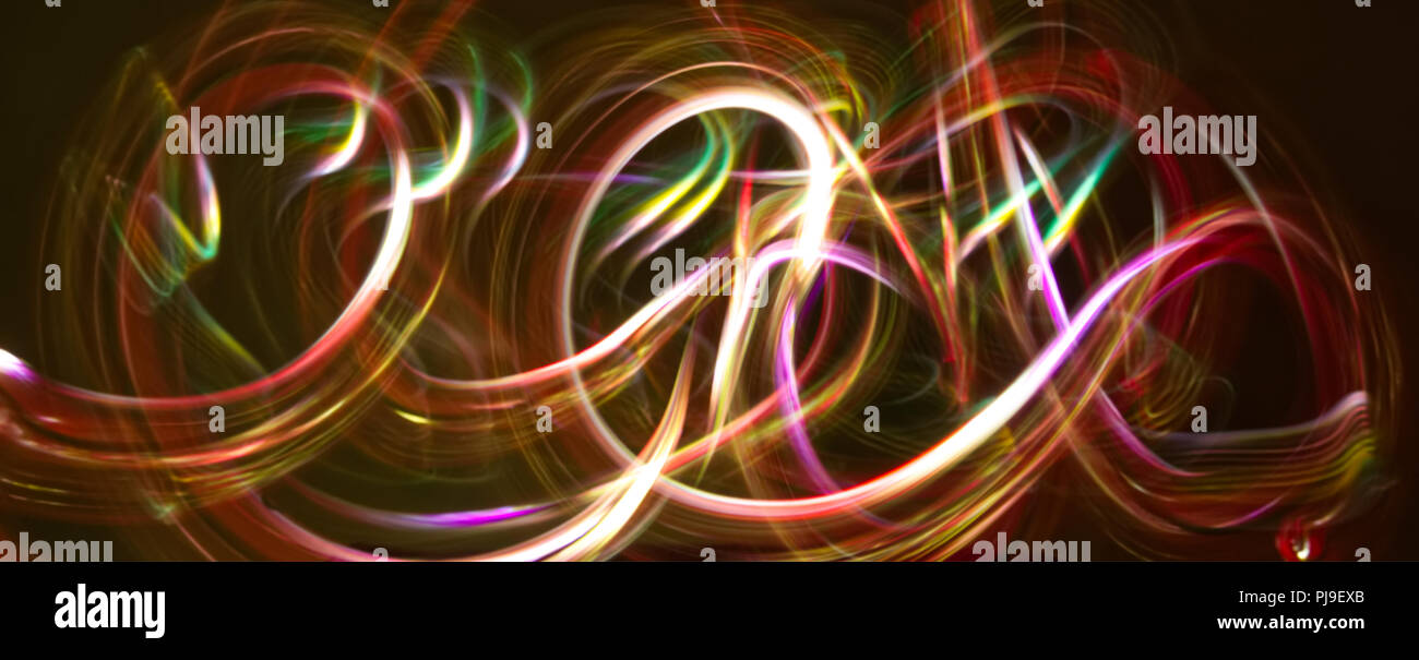 Luce astratta arte vettoriale Foto Stock