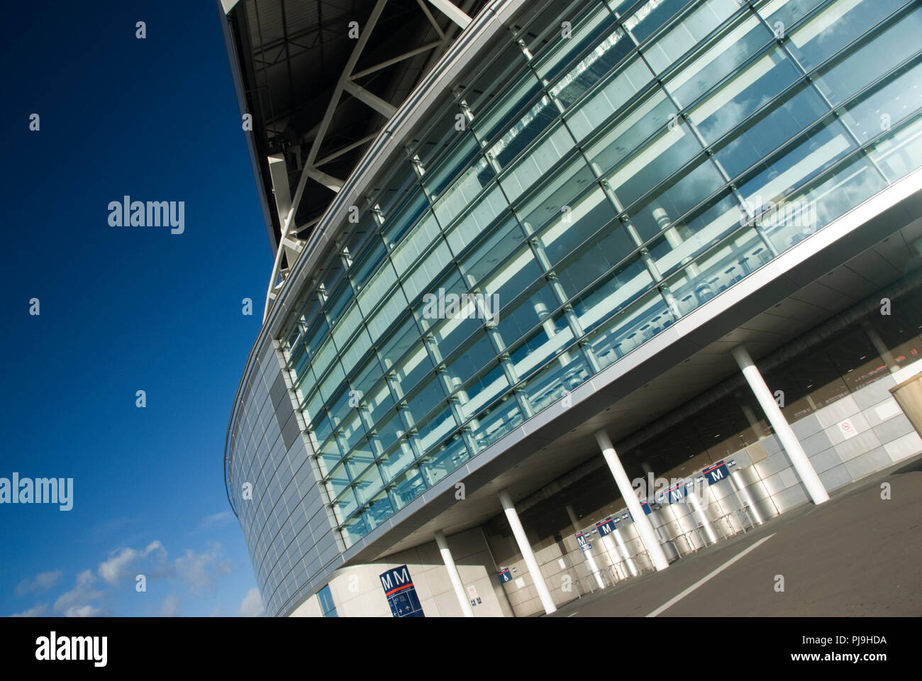 Lo stadio di Wembley, Londra Foto Stock