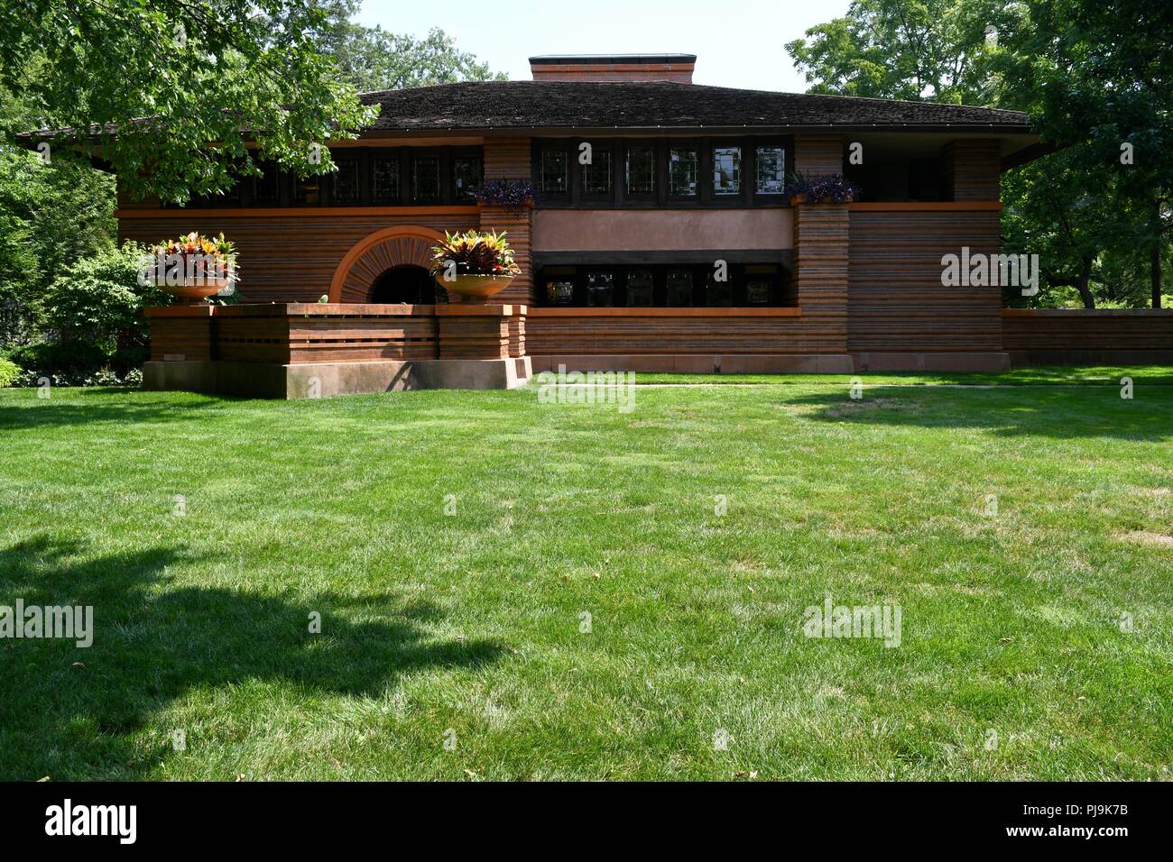 Arthur B Heurtley House di Chicago's Oak Park Foto Stock