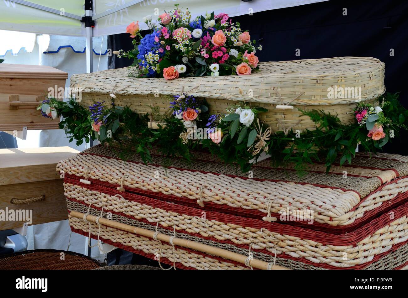 Eco Friendly bare realizzati da materiali sostenibili Foto Stock