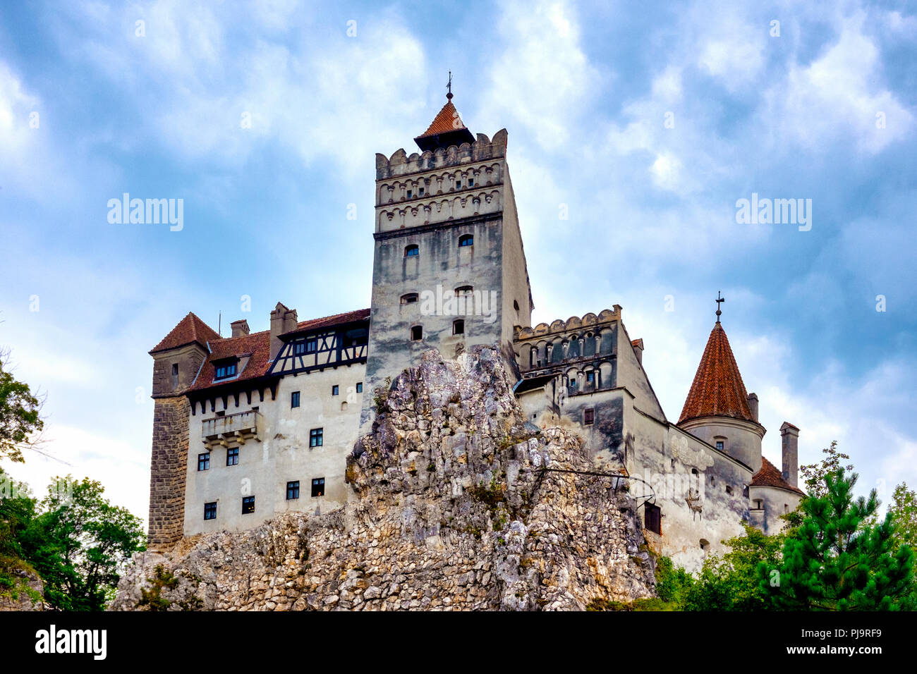 Castello di Bran, crusca, Romania Foto Stock