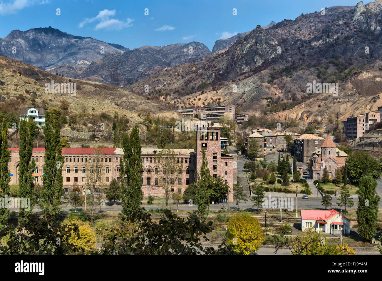 Fonderia di rame, Debed valley, Alaverdi, Lori provincia, Armenia Foto Stock