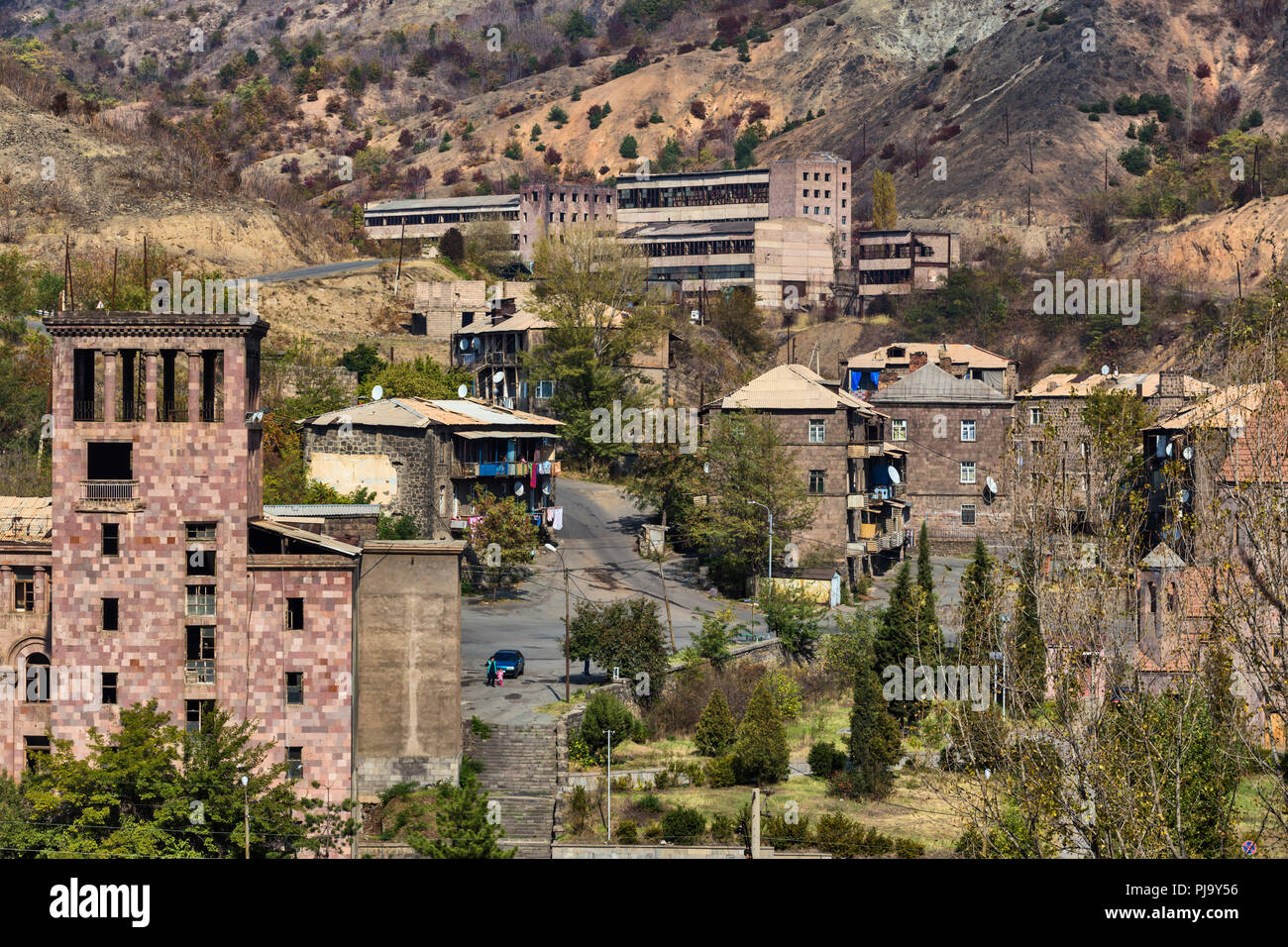 Fonderia di rame, Debed valley, Alaverdi, Lori provincia, Armenia Foto Stock