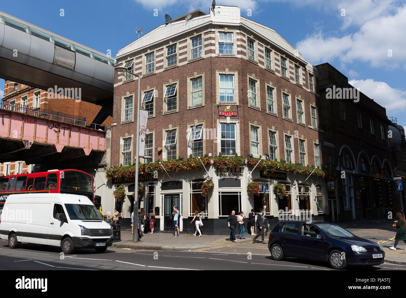 Il Wellington public house Londra Foto Stock
