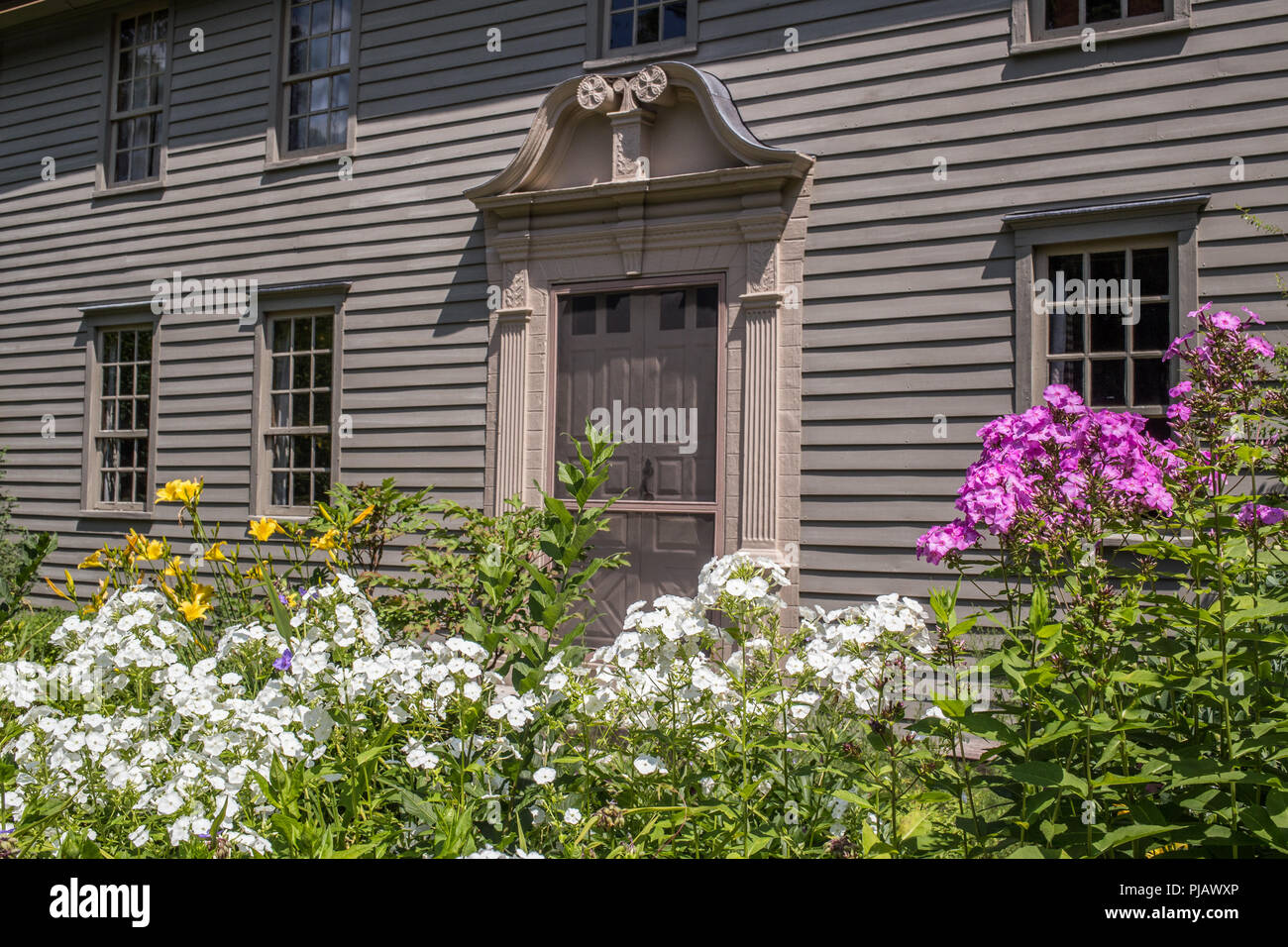 La Casa della Missione a Stockbridge, ma una proprietà di depositari di prenotazioni Foto Stock