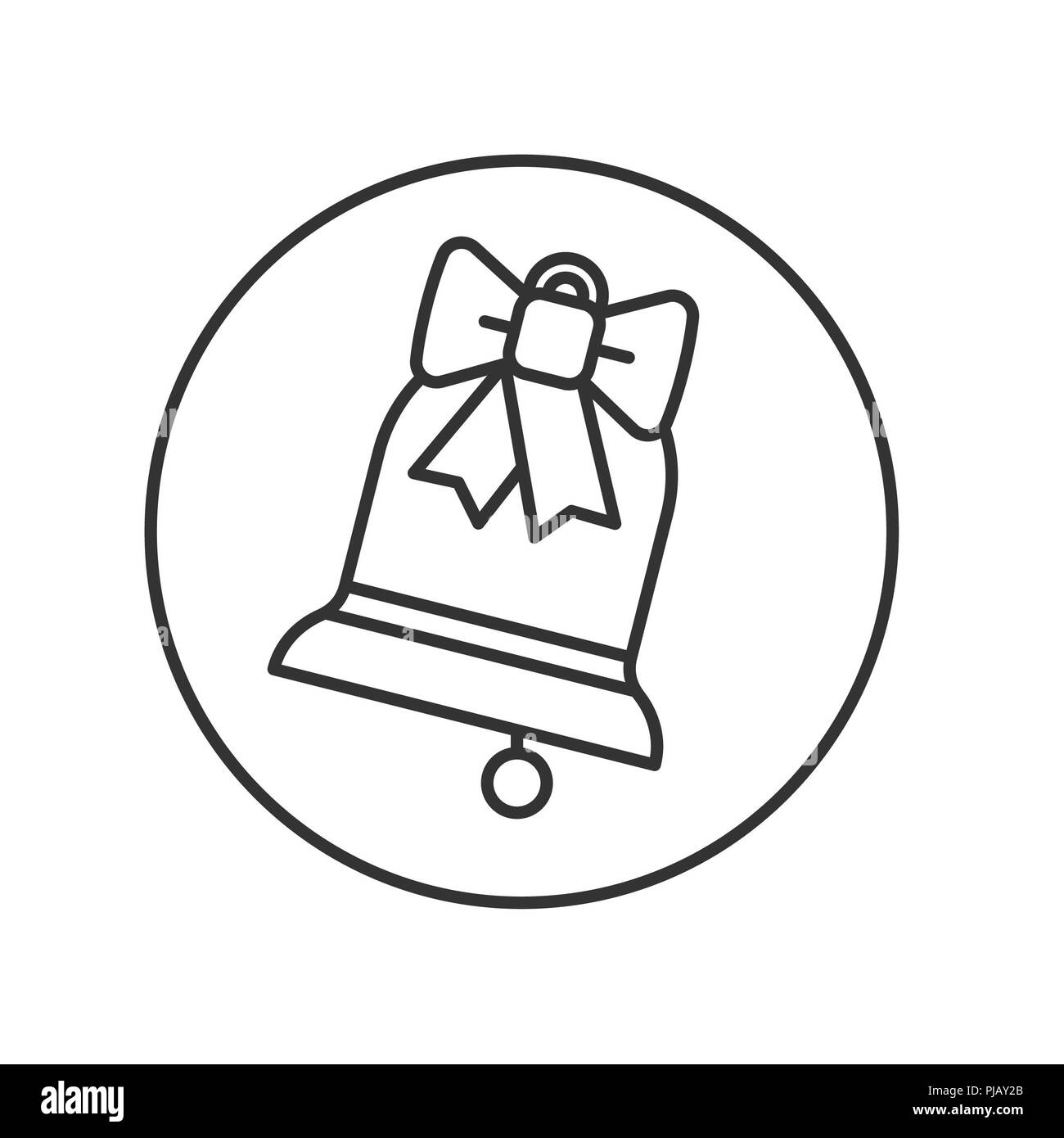 Campana di nozze con archetto Foto Stock