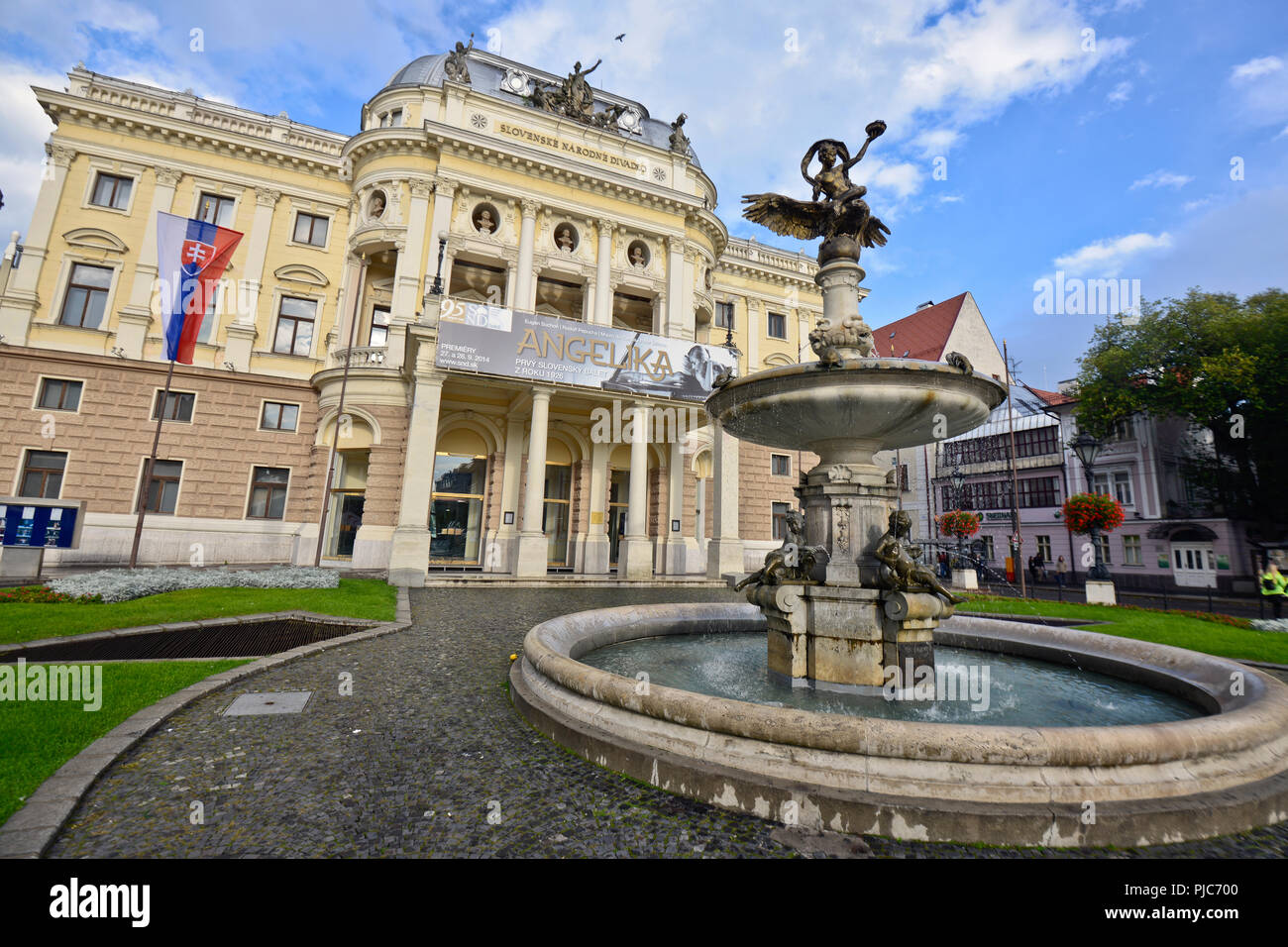 Teatro nazionale slovacco, Bratislava Foto Stock