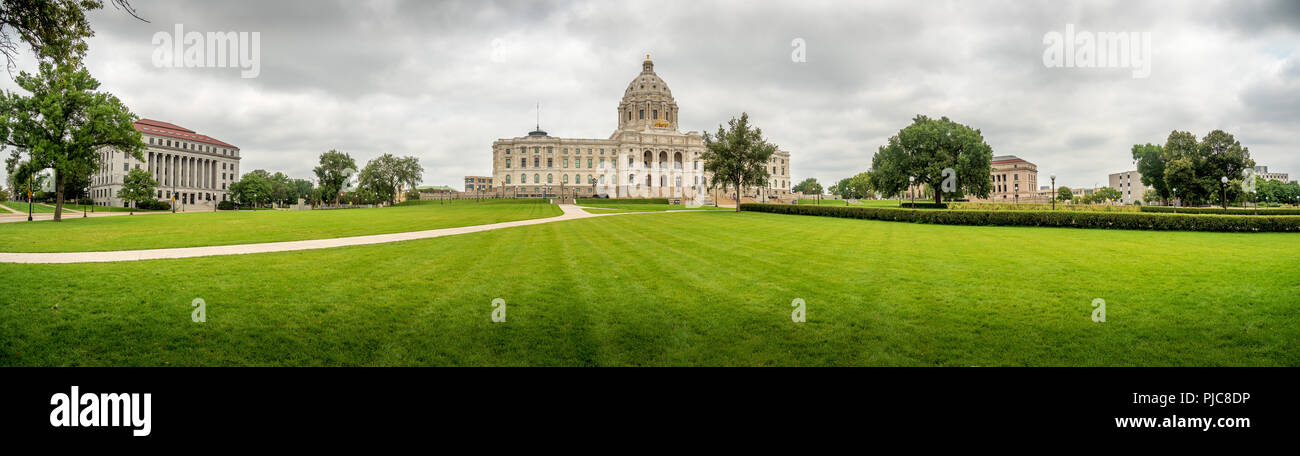 Minnesota Capitol Building, Saint Paul, MN Foto Stock