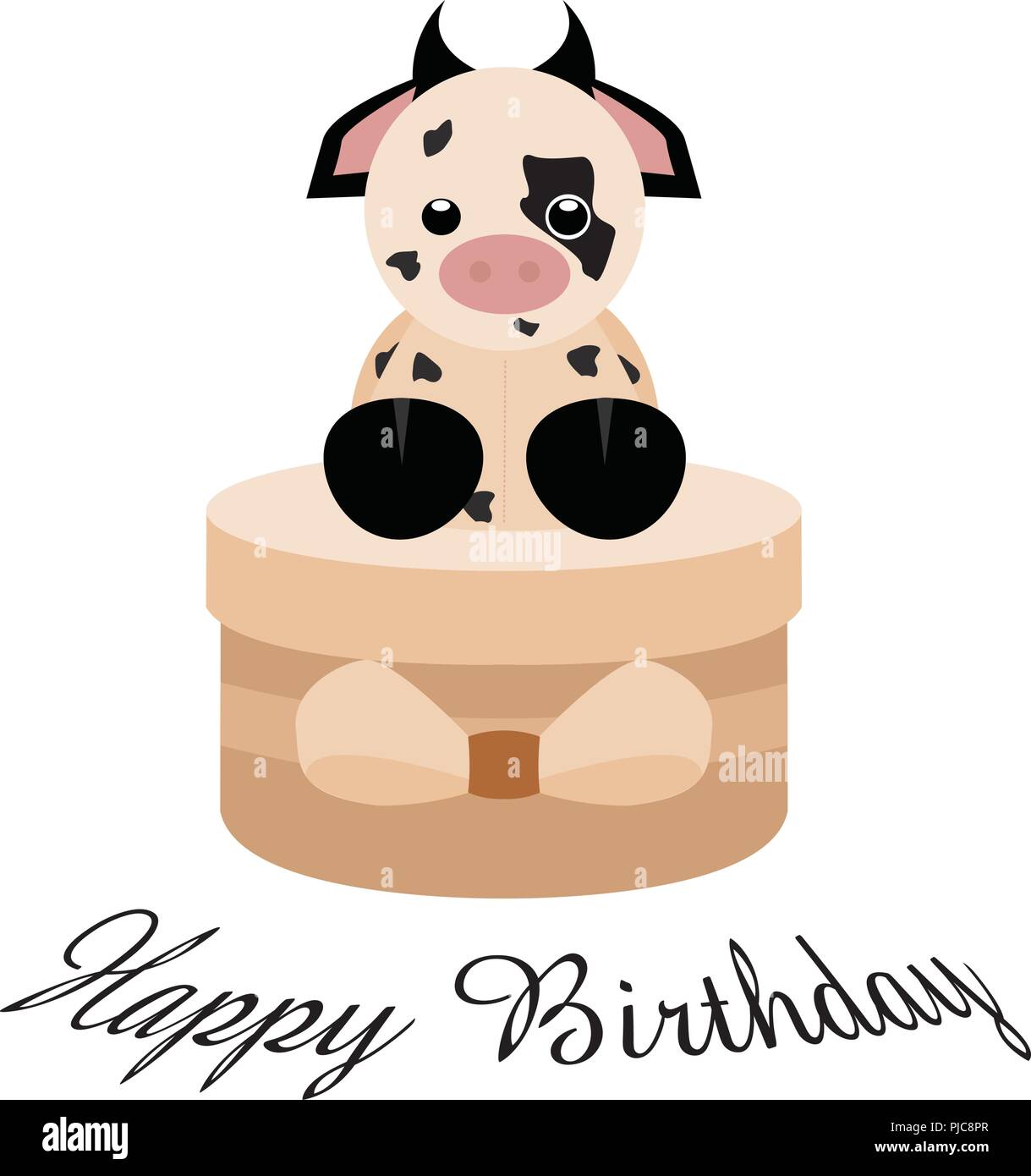 Biglietto Di Auguri Divertente Con Mucca E Occhi Giganti – Con Busta Glitterata - 4
