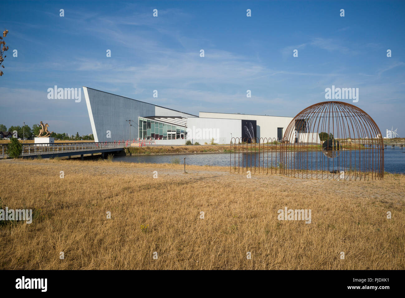 Copenhagen. La Danimarca. Museo Arken d Arte Moderna di Ishøj. Progettato da Søren Robert Lund, b. 1962), aperto nel 1996. Foto Stock