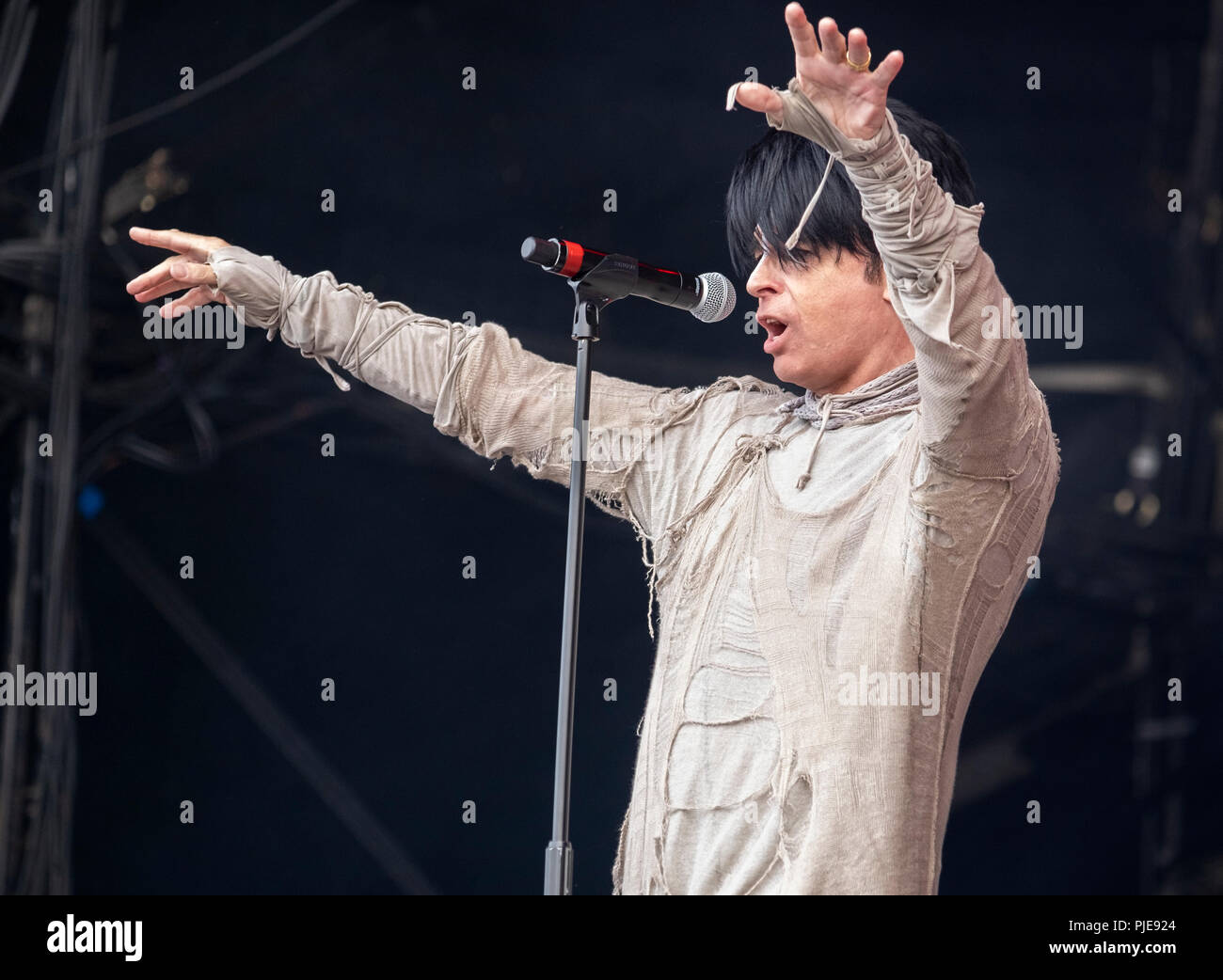 Gary Numan a Bluedot Festival 2018 Foto Stock