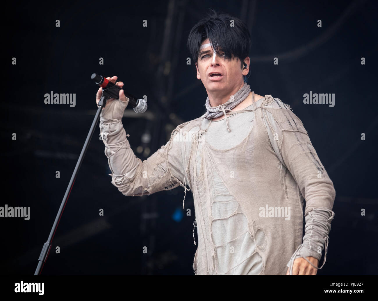 Gary Numan a Bluedot Festival 2018 Foto Stock