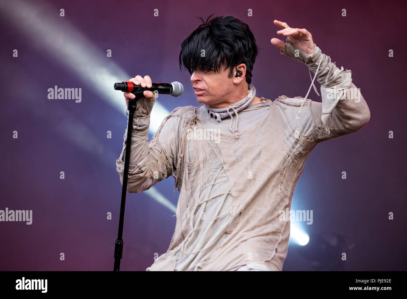 Gary Numan a Bluedot Festival 2018 Foto Stock