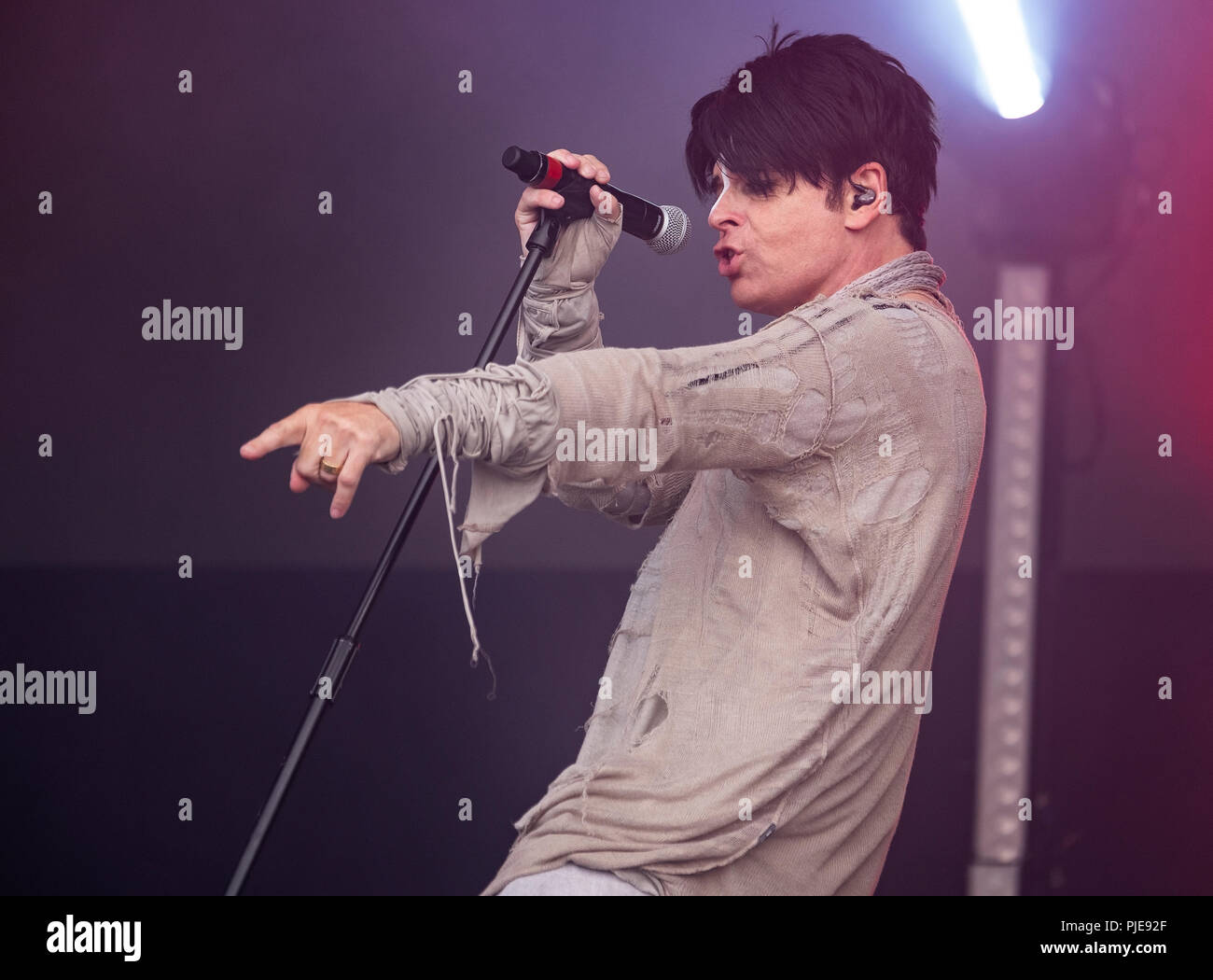 Gary Numan a Bluedot Festival 2018 Foto Stock