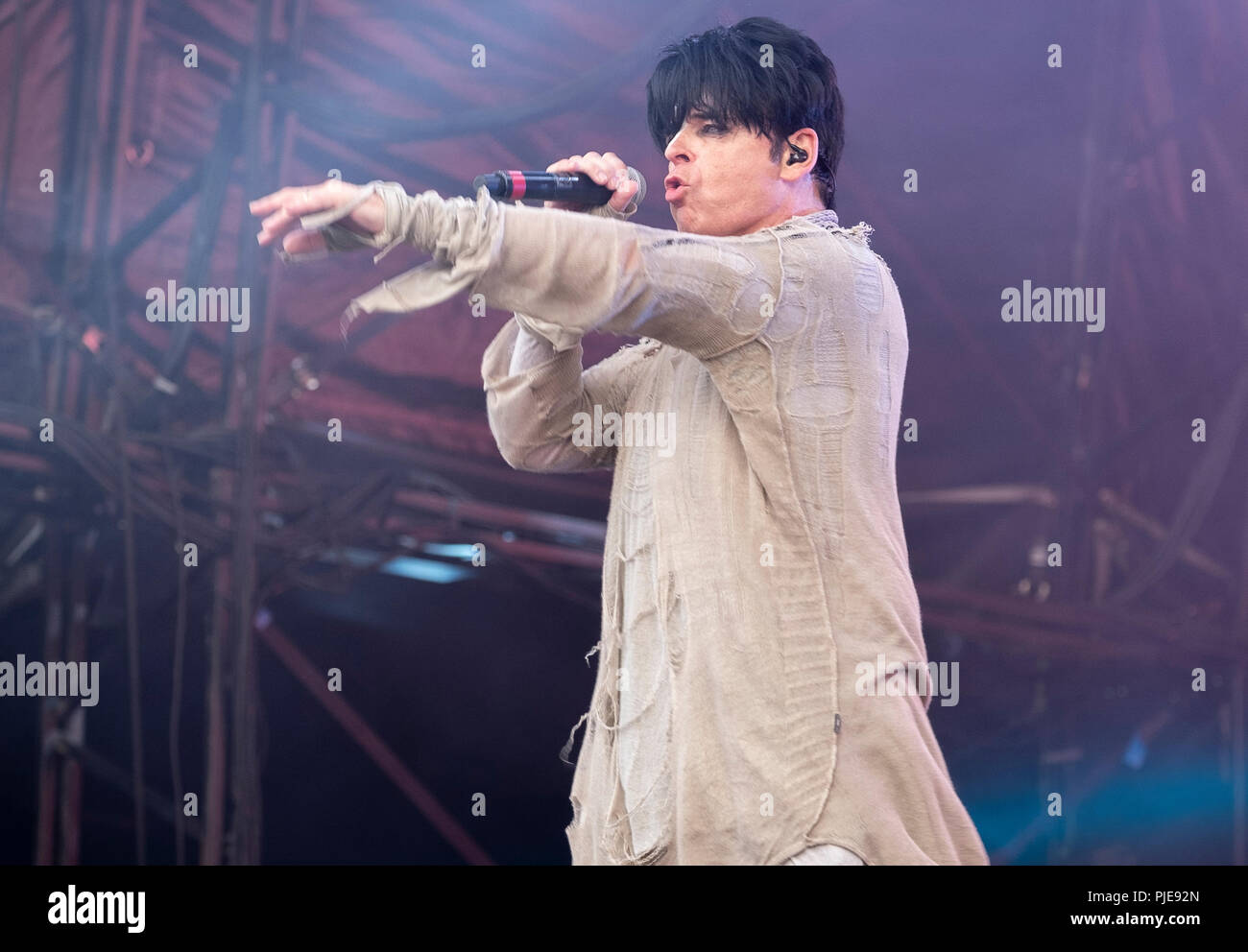 Gary Numan a Bluedot Festival 2018 Foto Stock