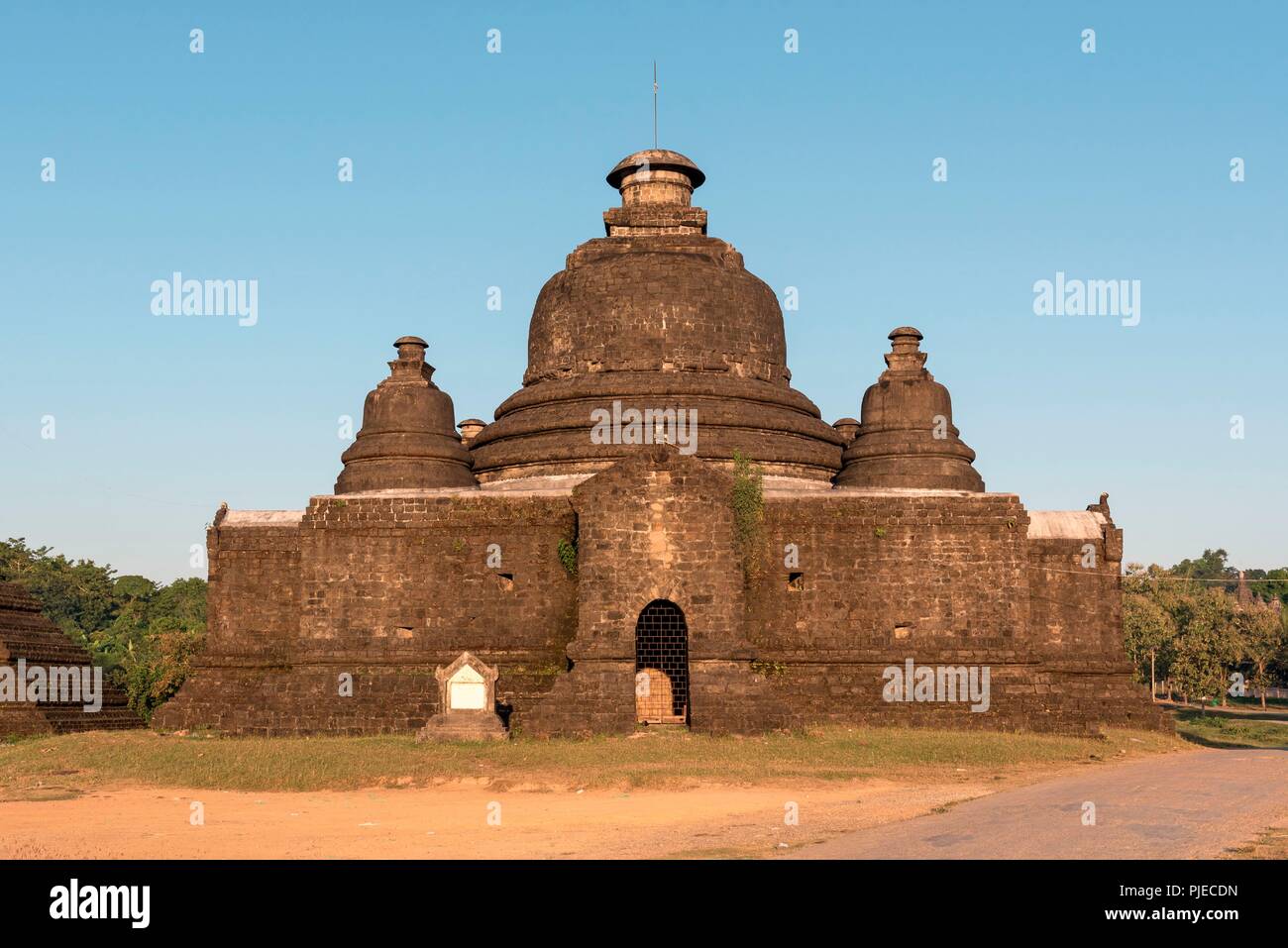 Tempio Lemyethna, Mrauk U, Myanmar Foto Stock