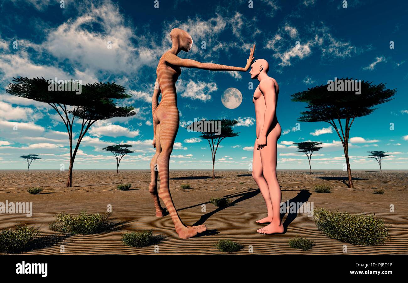 Il giardino di Eden Foto Stock