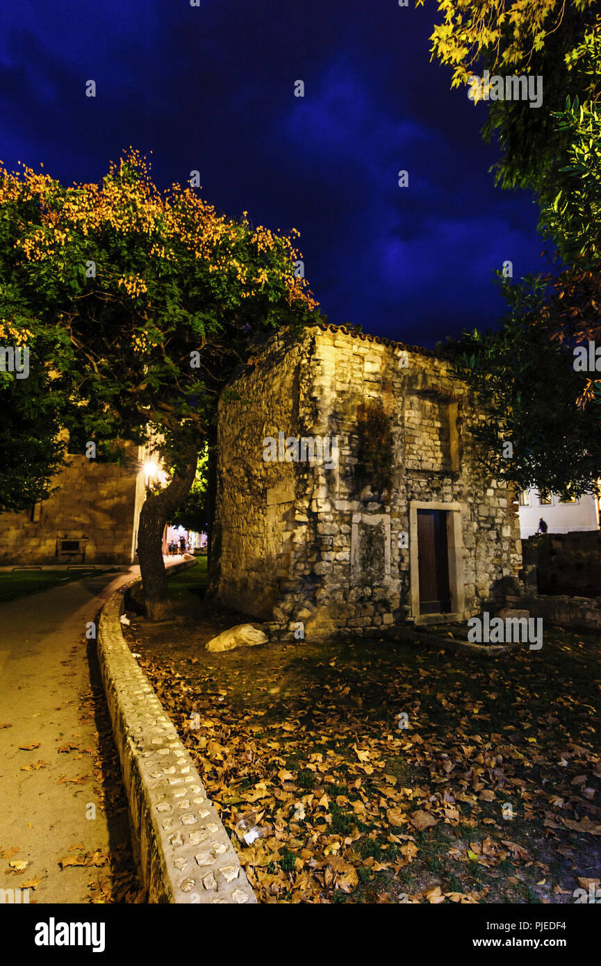 Il Palazzo di Diocleziano a Split, Croazia Foto Stock