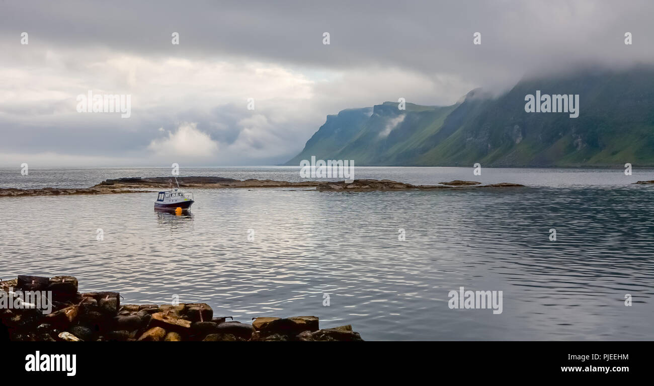 Isola di Mull South Coast Ebridi Inner Scozia Foto Stock