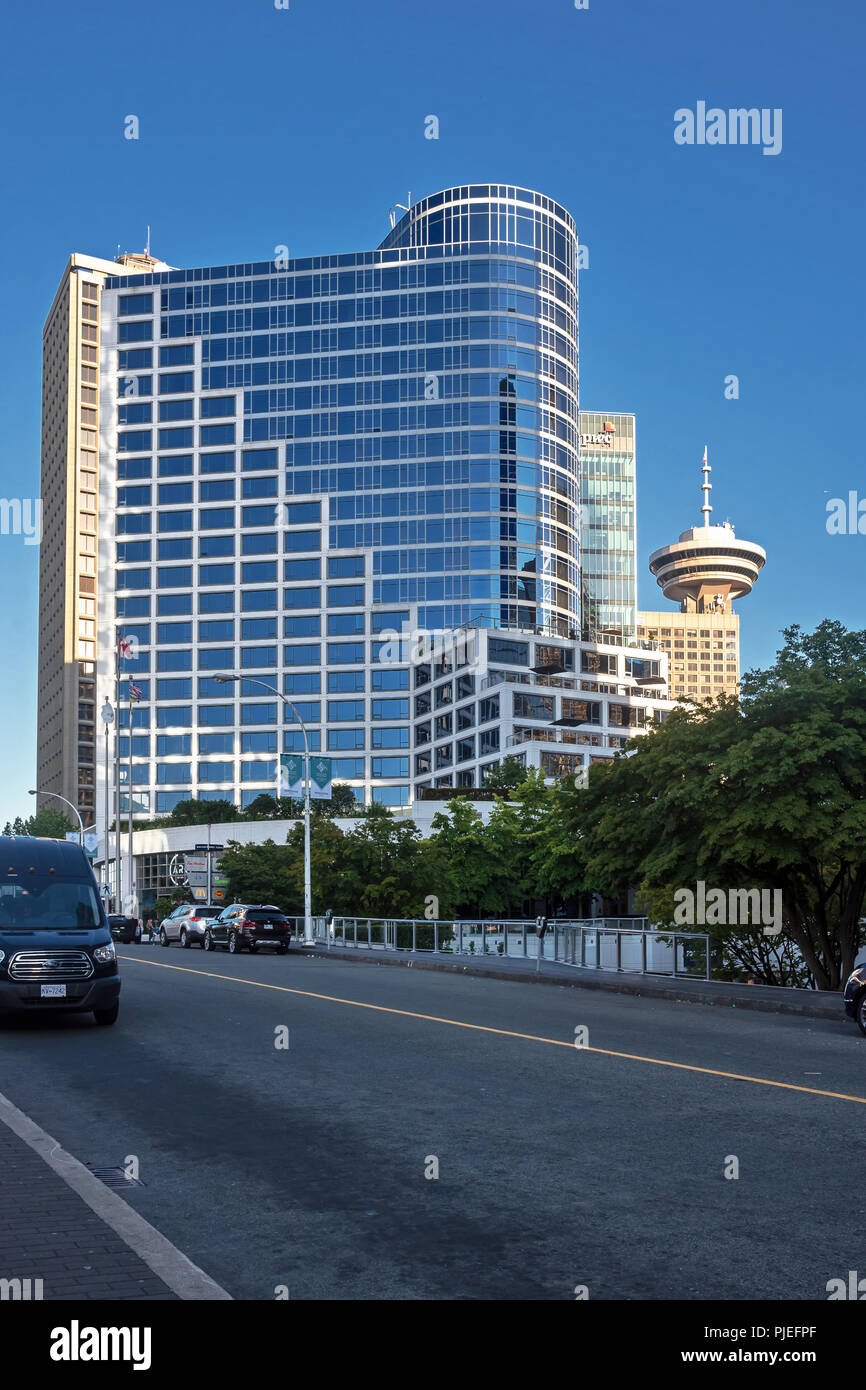 Architettura di Vancouver, British Columbia, Canada Foto Stock