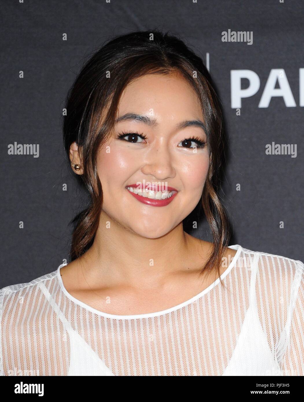 Beverly Hills, CA. 6 Sep, 2018. Amy Okuda presso gli arrivi per Netflix presenta atipica e BOJACK cavaliere alla XII PaleyFest annuale Fall TV anteprime, Paley Centre for Media, Beverly Hills, CA 6 Settembre, 2018. Credito: Elizabeth Goodenough/Everett raccolta/Alamy Live News Foto Stock