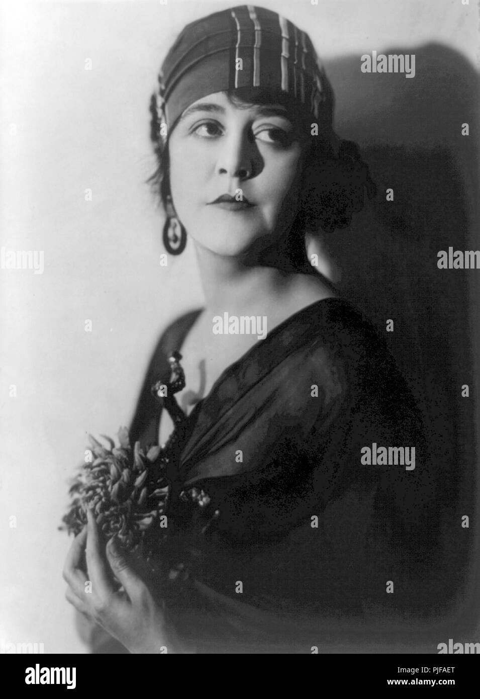 Virginia Pearson, Belle Virginia Pearson (1886 - 1958) stadio americana e attrice cinematografica Foto Stock