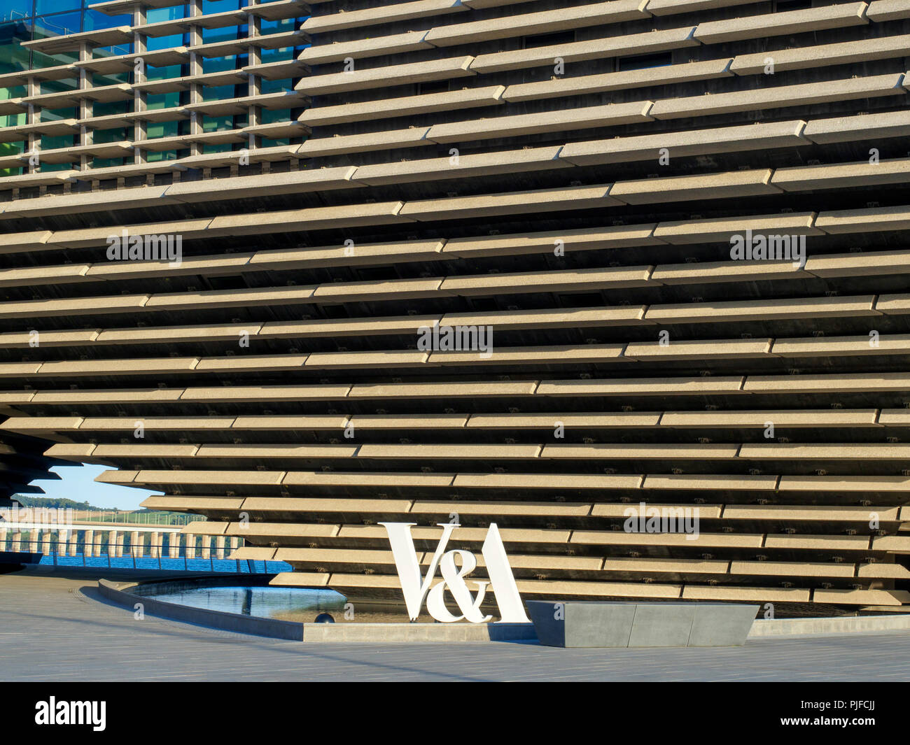 V&un museo a Dundee Waterfront, Scozia Foto Stock