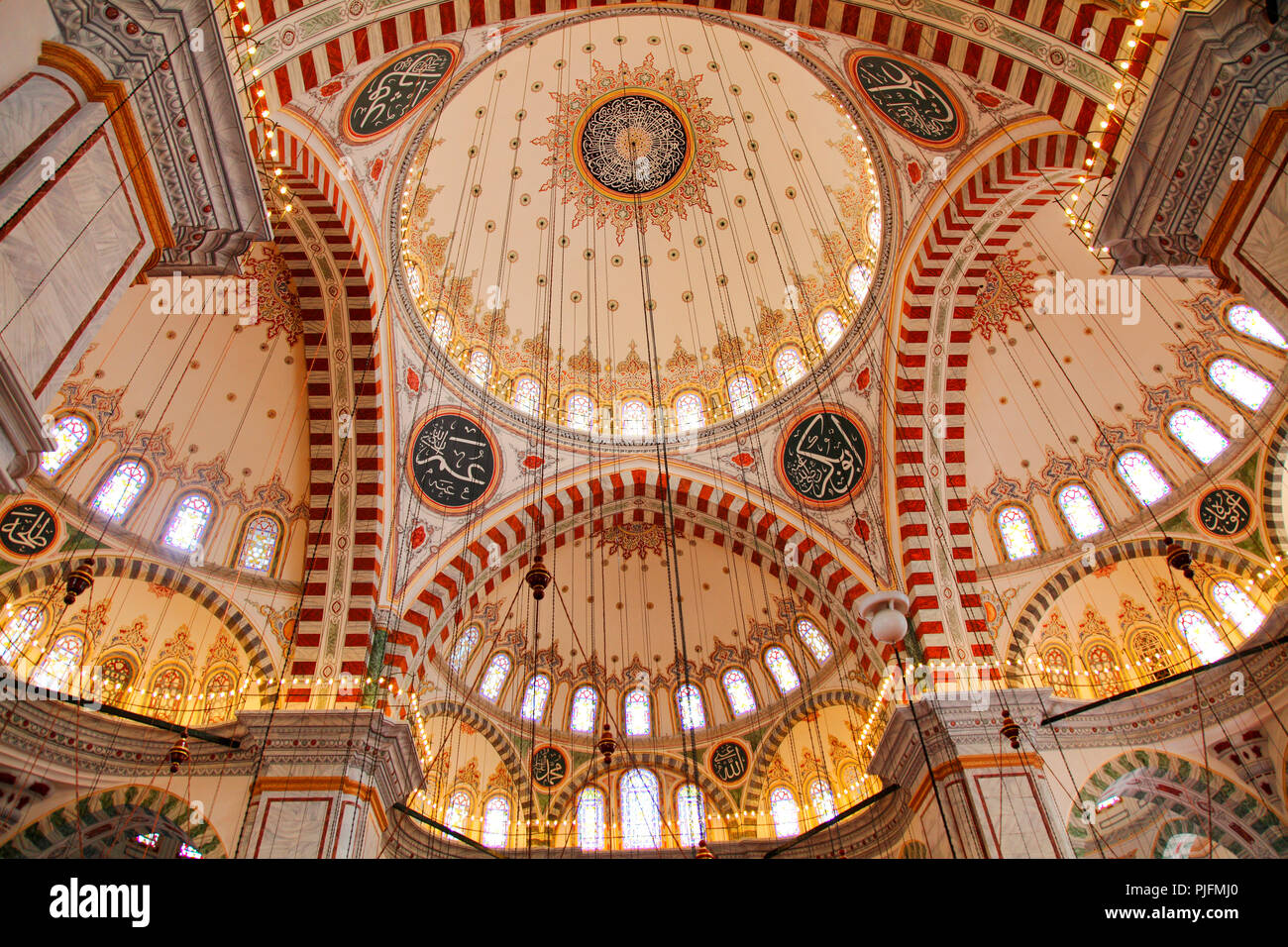 Turchia, Istanbul, comune di Fatih, quartiere di Fatih, Moschea Fatih Foto Stock