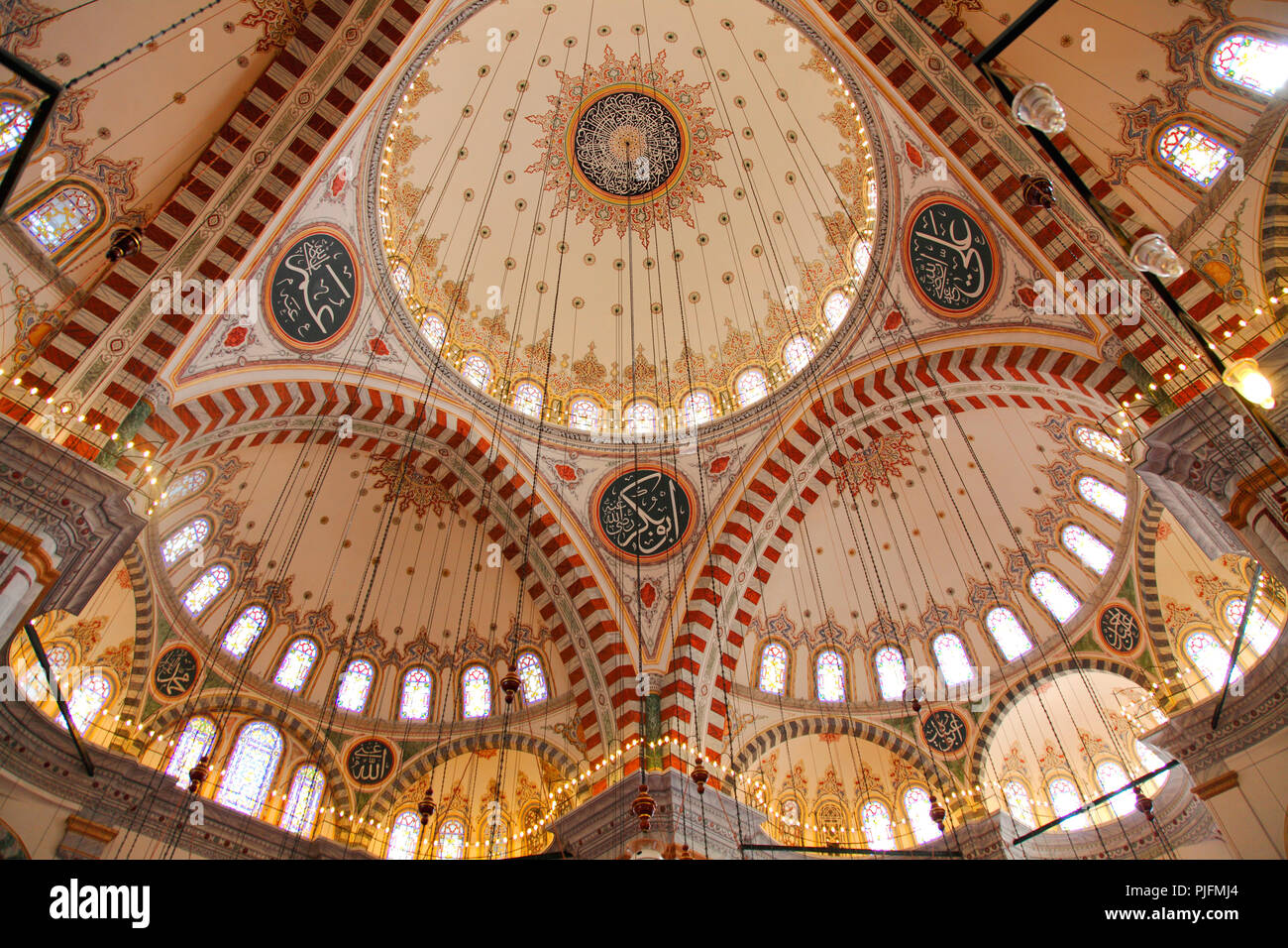Turchia, Istanbul, comune di Fatih, quartiere di Fatih, Moschea Fatih Foto Stock