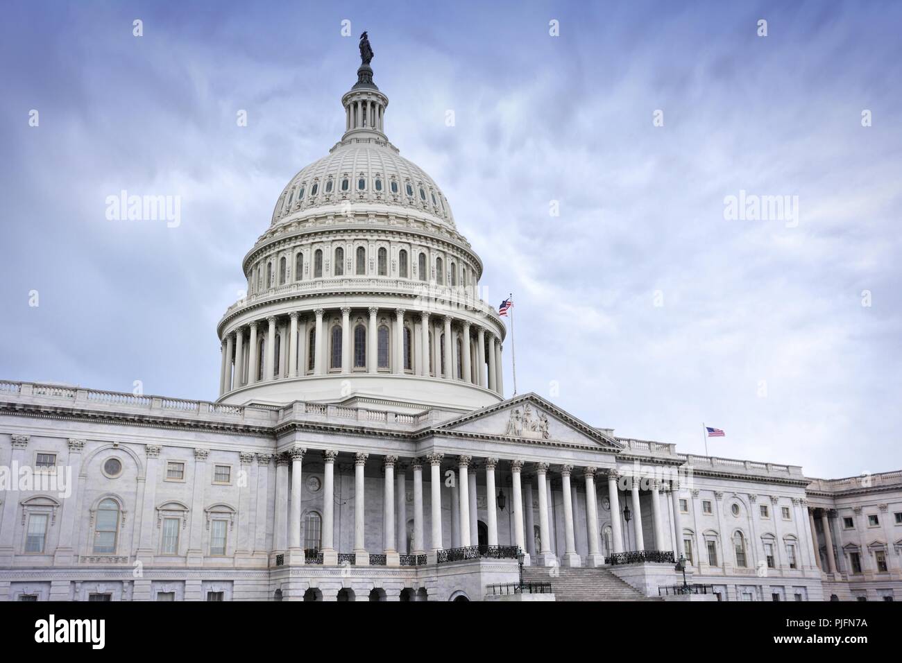 Washington DC, capitale degli Stati Uniti. National Capitol Building. Foto Stock