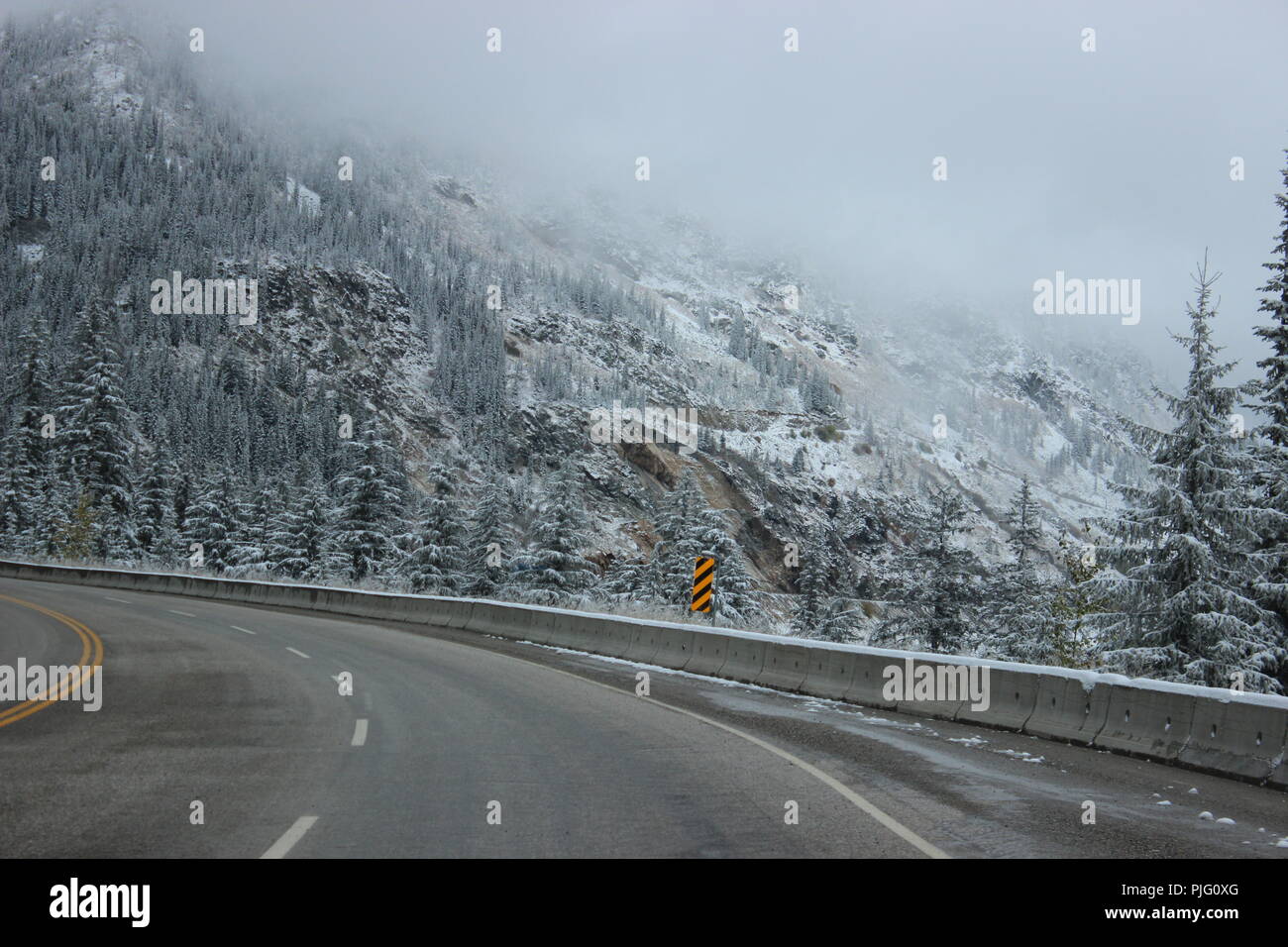 Caduta Road Trip Foto Stock