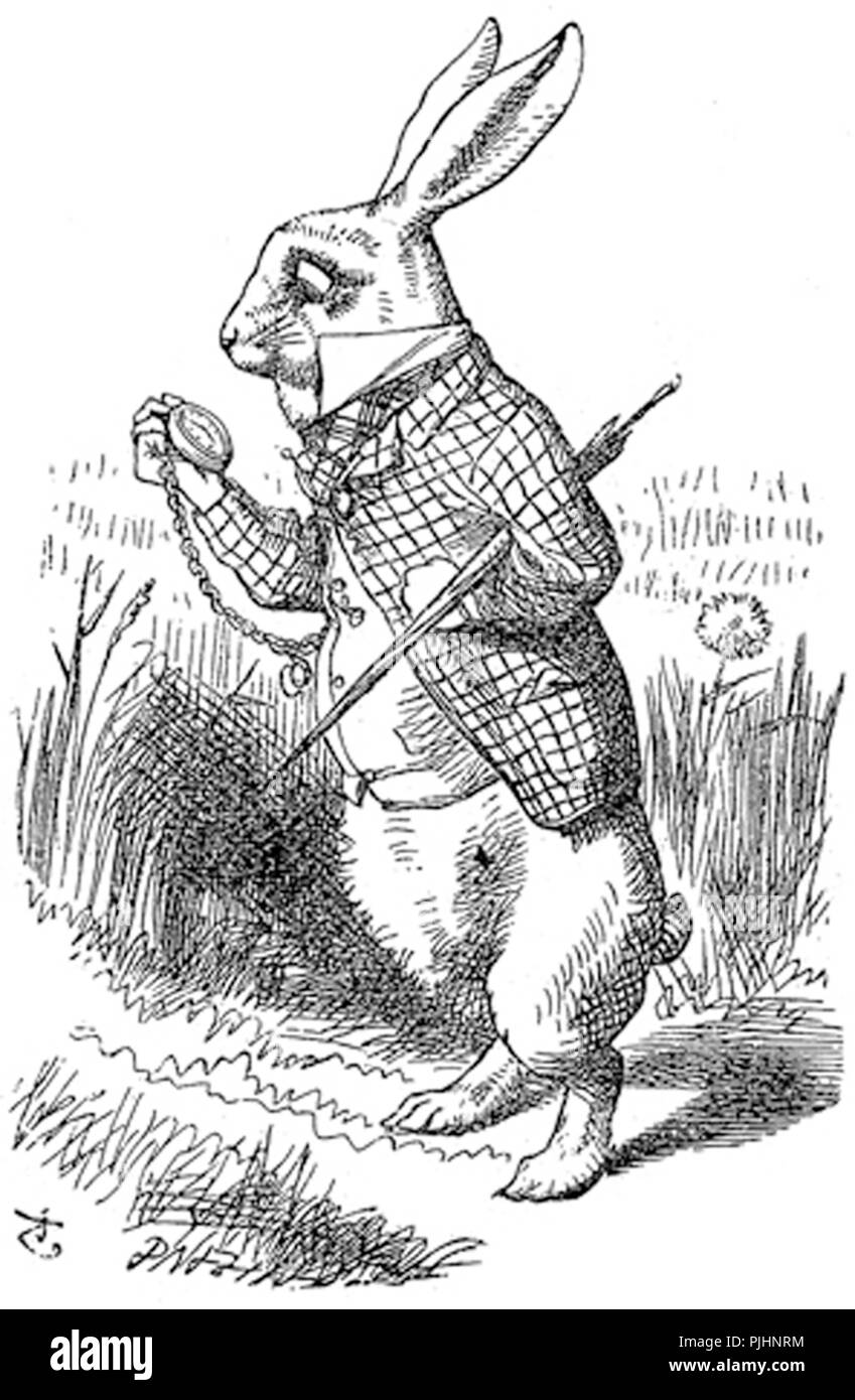 John Tenniel illustrazione Foto Stock