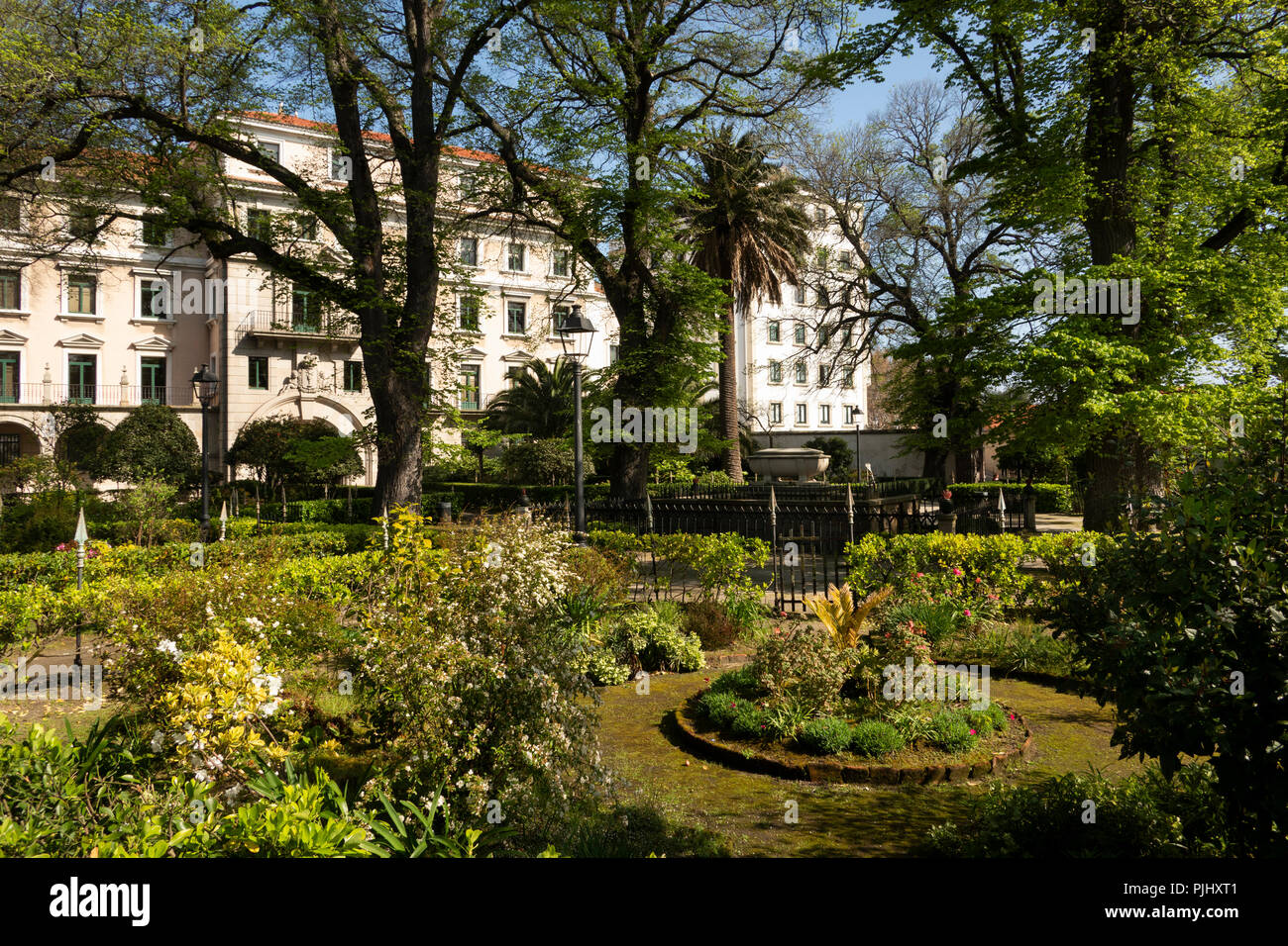 Spagna Galizia, A Coruña, Jardín de San Carlos, San Carlos Garden, casa generale Sir John Moore la tomba di Foto Stock