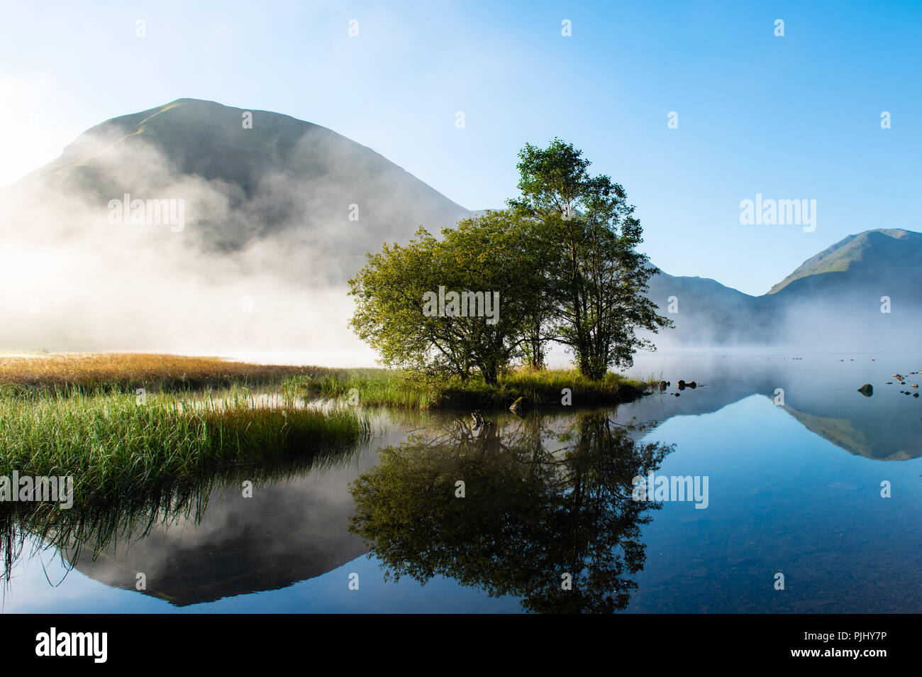 Brotherswater Autunno Sunrise Foto Stock