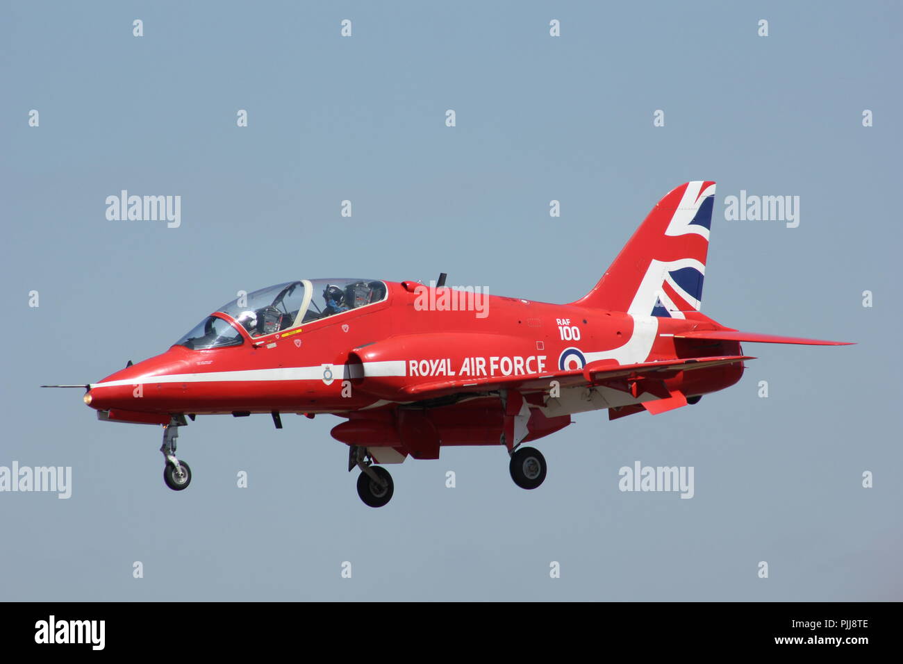 Freccia rossa Foto Stock