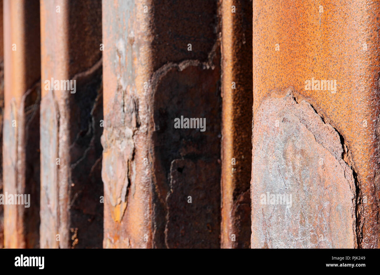 Le difese del mare Bawdsey Suffolk Foto Stock