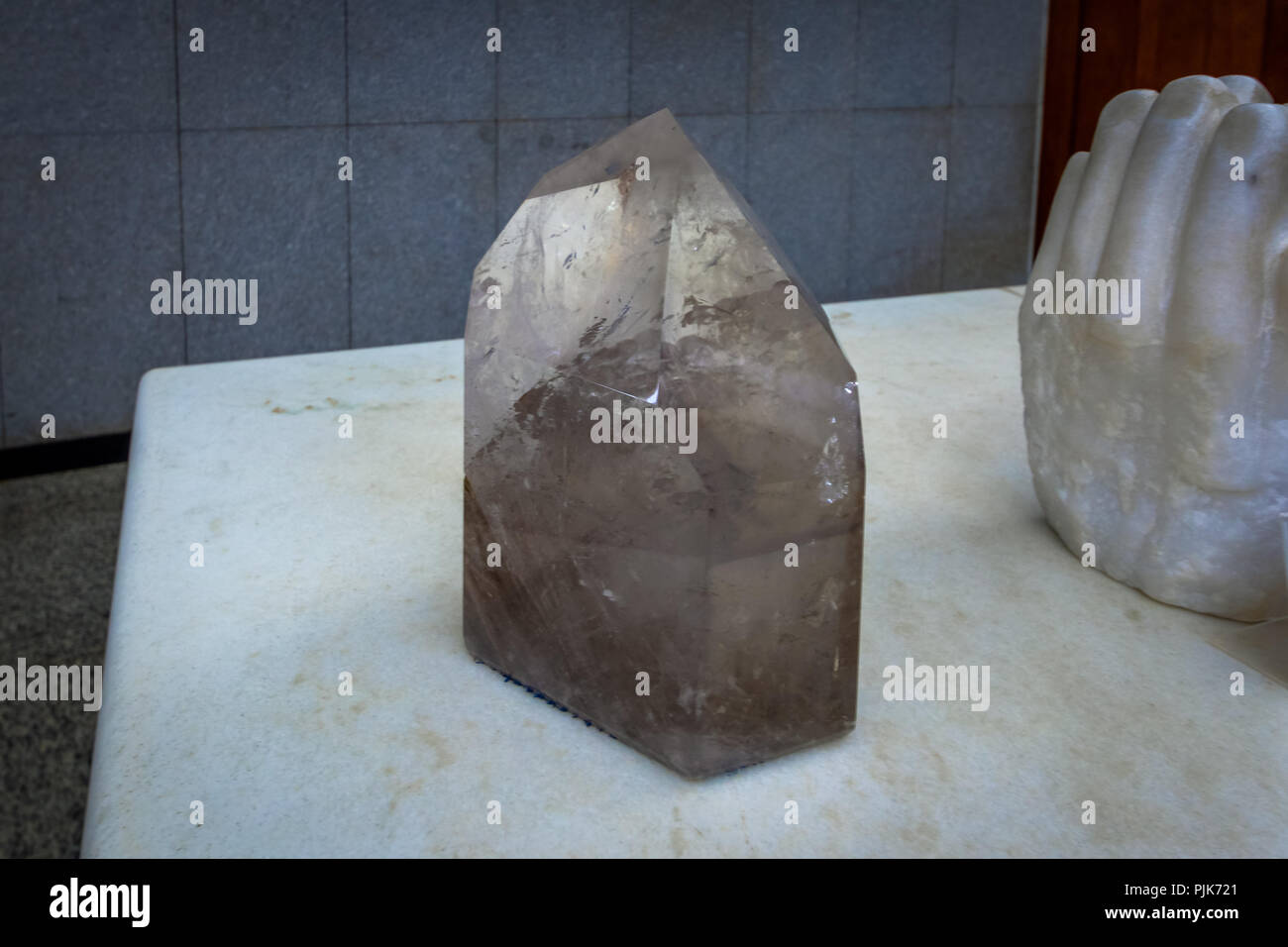 Crystal al tempio di buona volontà (Templo da Boa Vontade) - Brasilia, Distrito Federal, Brasile Foto Stock