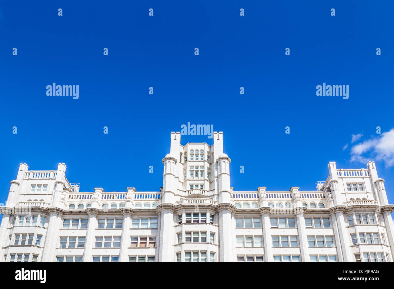 Edificio in stile vittoriano, Liverpool, Regno Unito Foto Stock